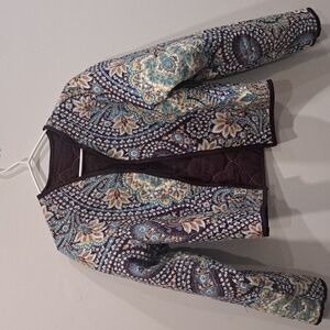 Handmade Upcycled quilt jacket